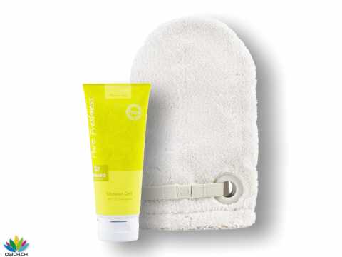 Dusch - Set Lemongrass Handschuh