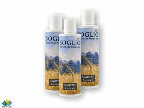 Shampoo Gran Alpin 200ml Flasche 3er Pack